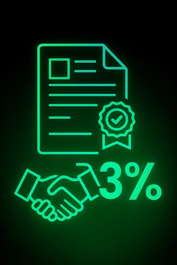 3% comision Bolt Food Wolt